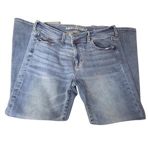 American Eagle Medium Blue Super Stretch Denim Jeans